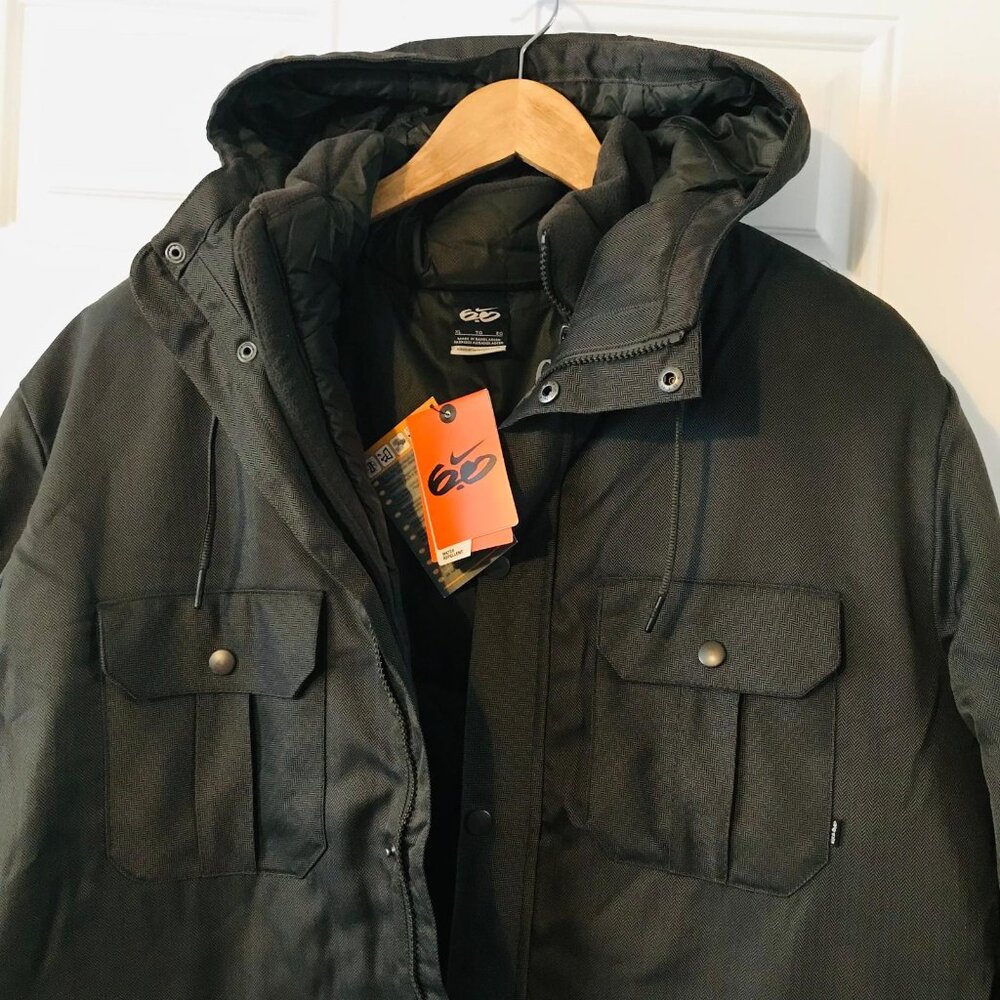Nike 6.0 Verns Combo Jacket Men’s Ski W/Removable Insulated Fleece Vest